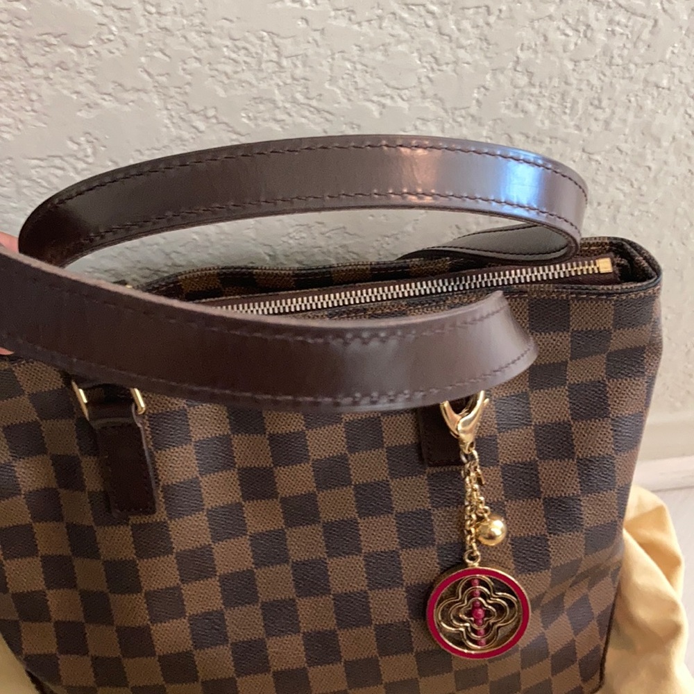 SOLD- Louis Vuitton Damier ebene cabas piano - Picture 4 of 16